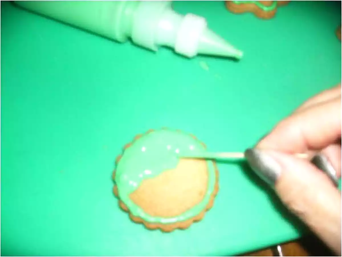 GALLETAS GLASEADAS CON LA TECNICA DE BARRIDO - foto 4