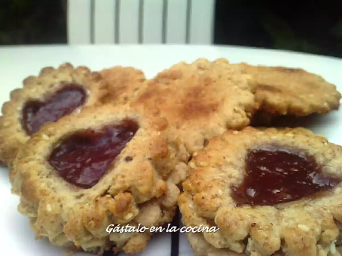 GALLETAS INTEGRALES CON SÉSAMO
