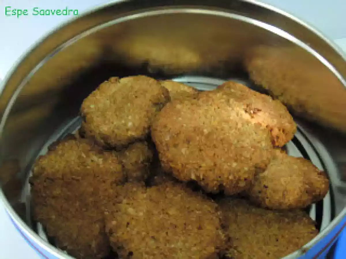 Galletas integrales de avena - foto 2