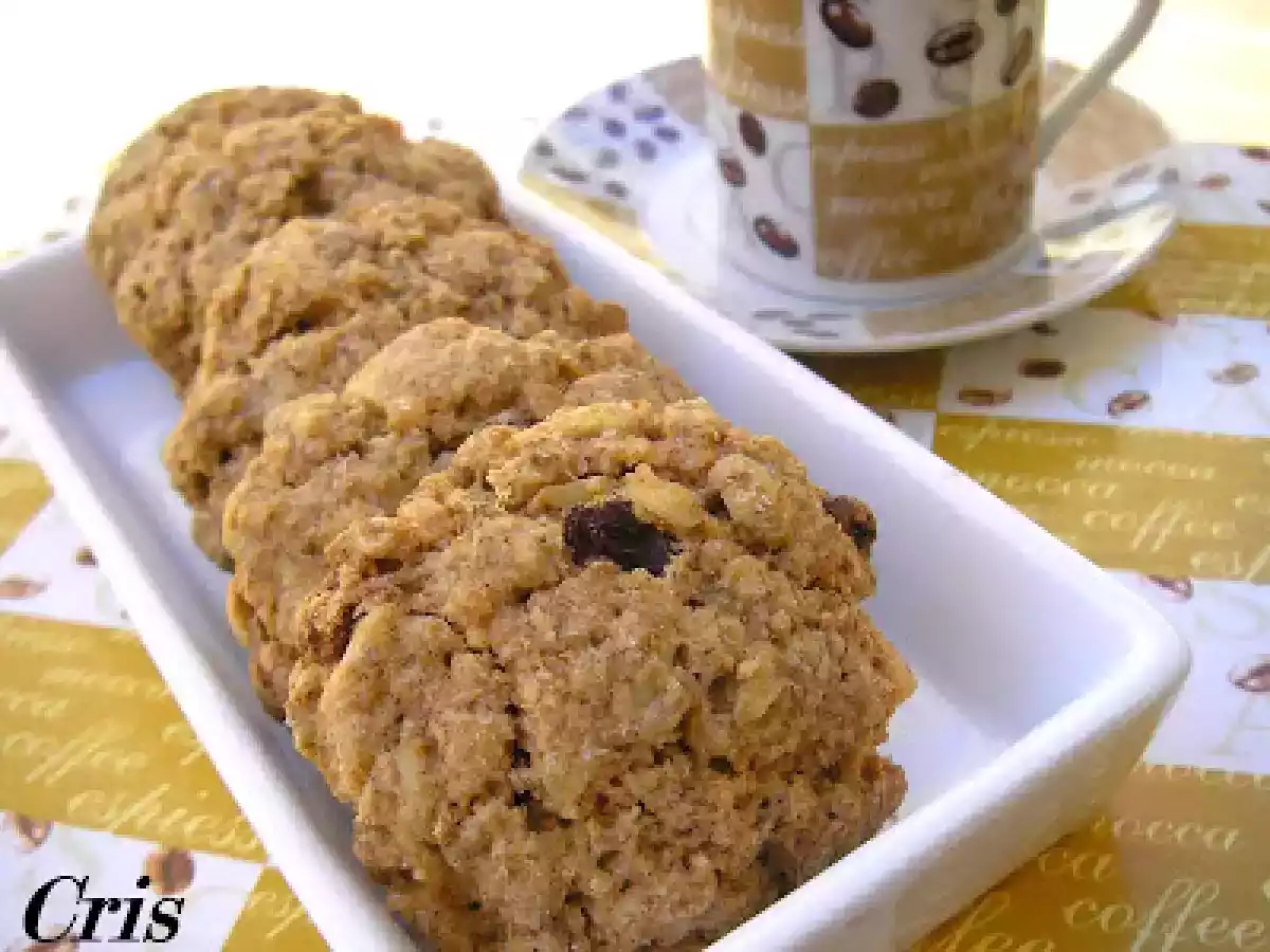 Galletas integrales de muesli.