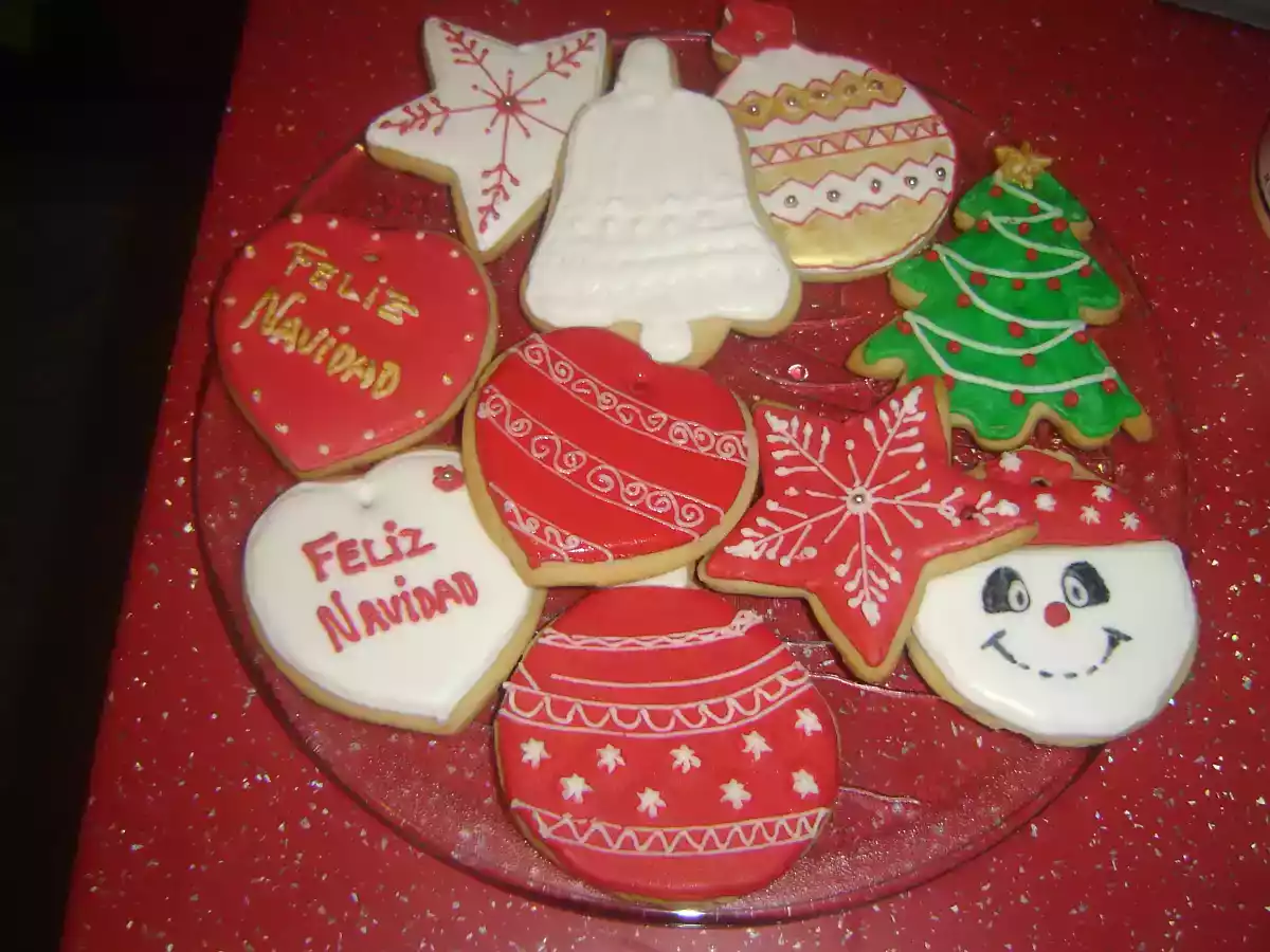 Galletas Navideñas decoradas