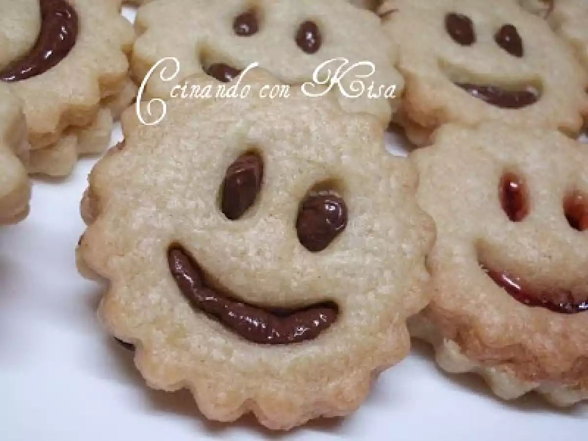 Galletas rellenas de nuttela (horno tradicional) - foto 2