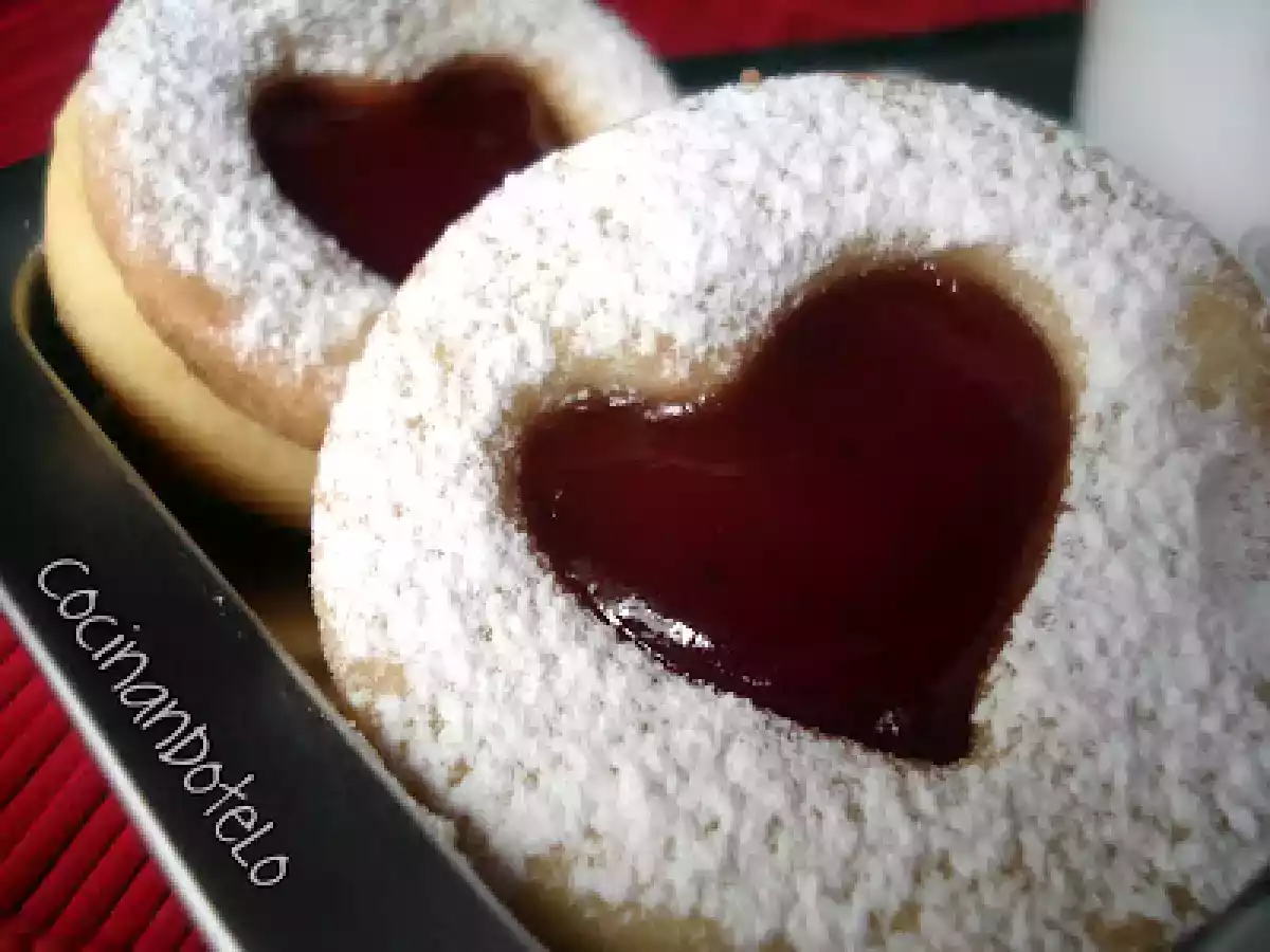 Galletas rellenas para San Valentín - foto 3