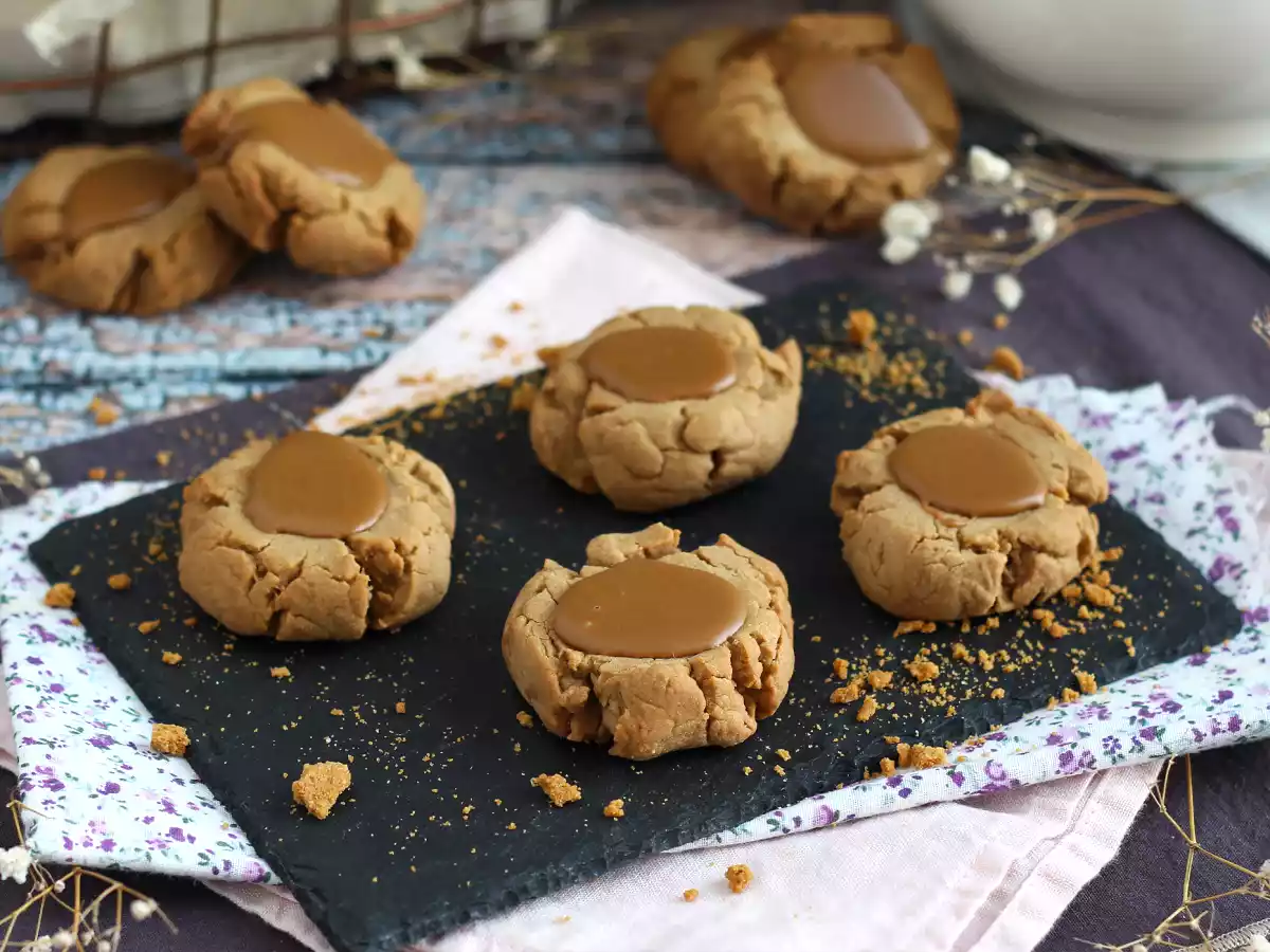 Galletas sabor speculoos con sólo 3 ingredientes