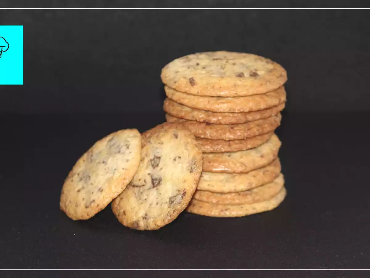 Galletas sin gluten con chispas de chocolate