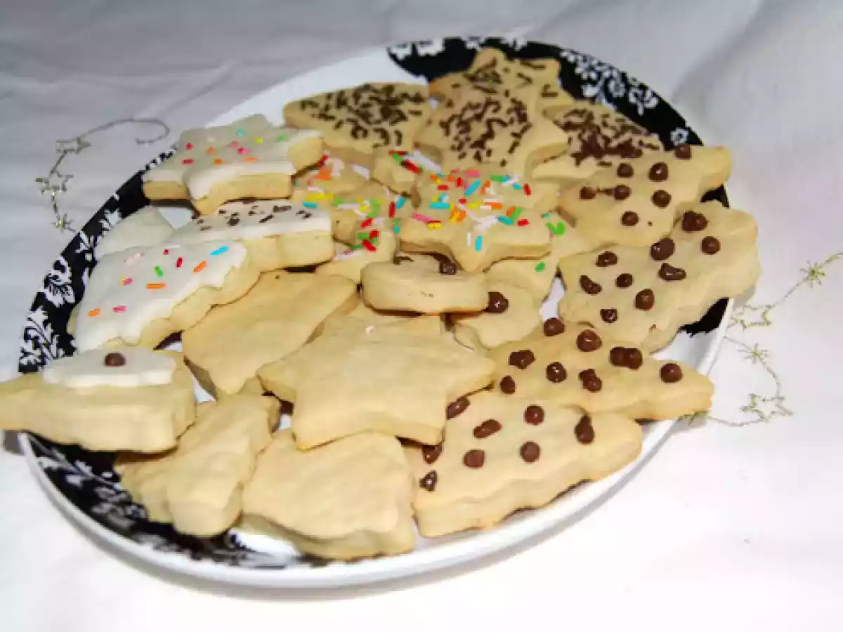 Galletas sin huevo y aires de navidad