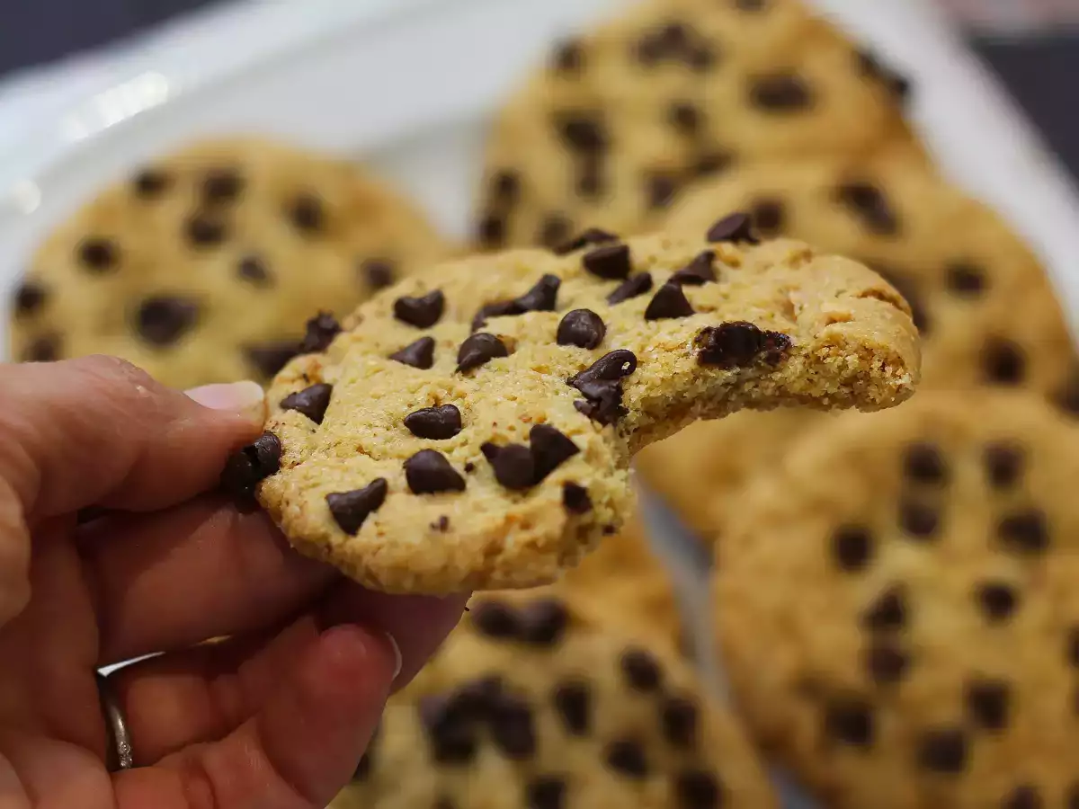Galletas veganas de almendras y pepitas de chocolate - foto 6