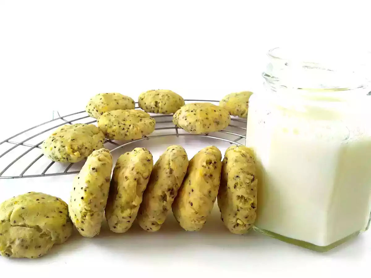 Galletas veganas de limón y chía - foto 3