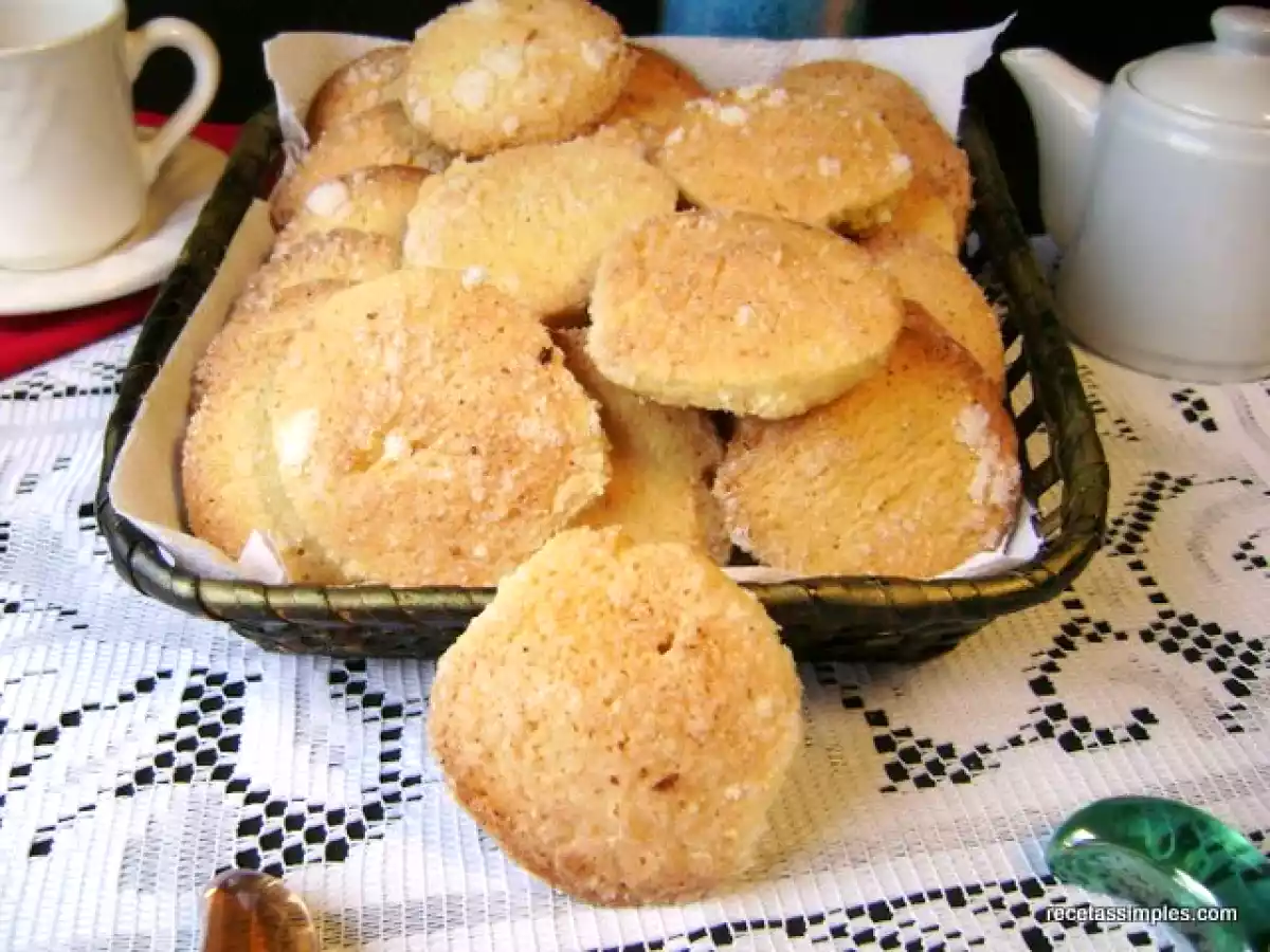 Galletitas arenosas de naranja