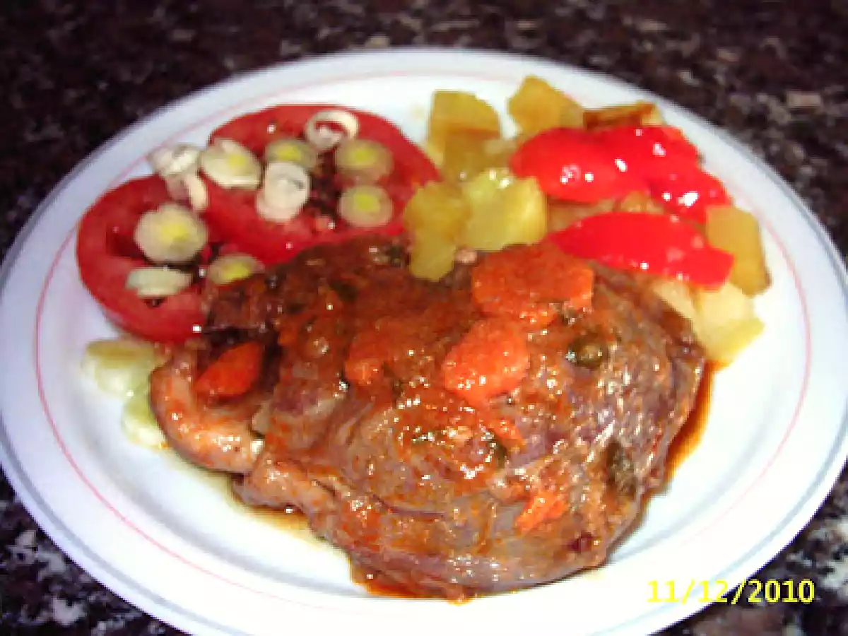 Galtas de cerdo en salsa - foto 2