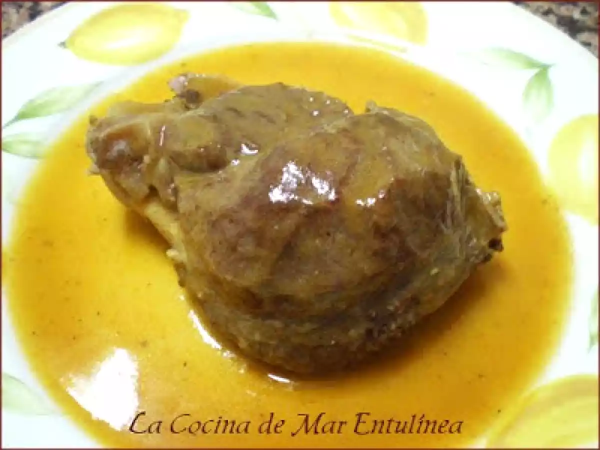 Galtes de porc rustides (Carrilleras o mejillas de cerdo asadas )