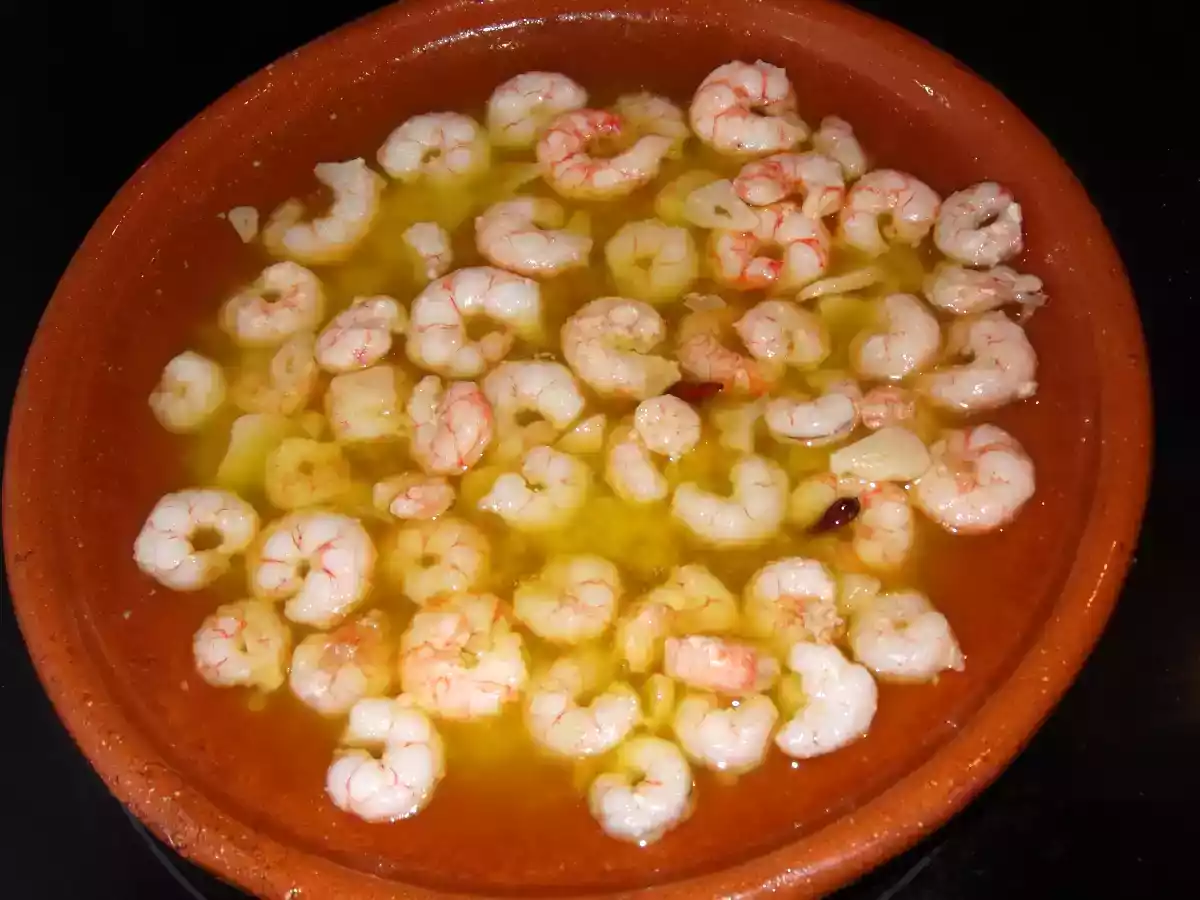 Gambas al ajillo