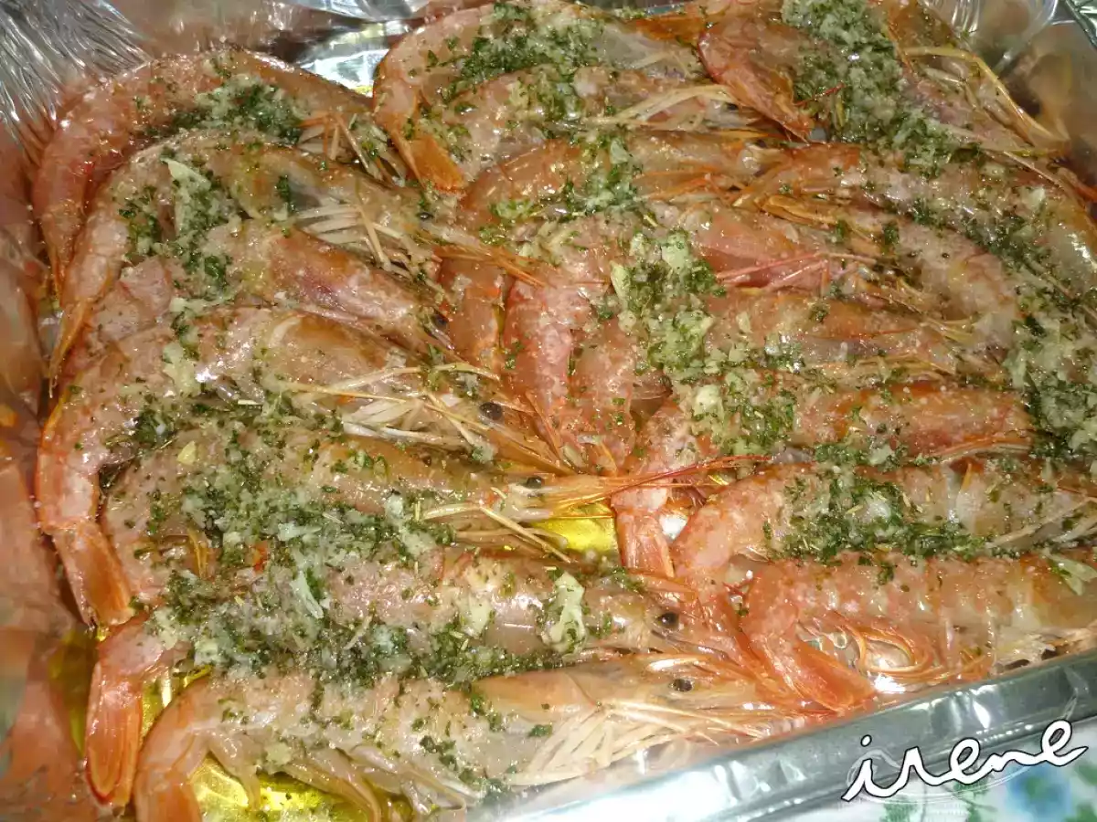 Gambas al horno