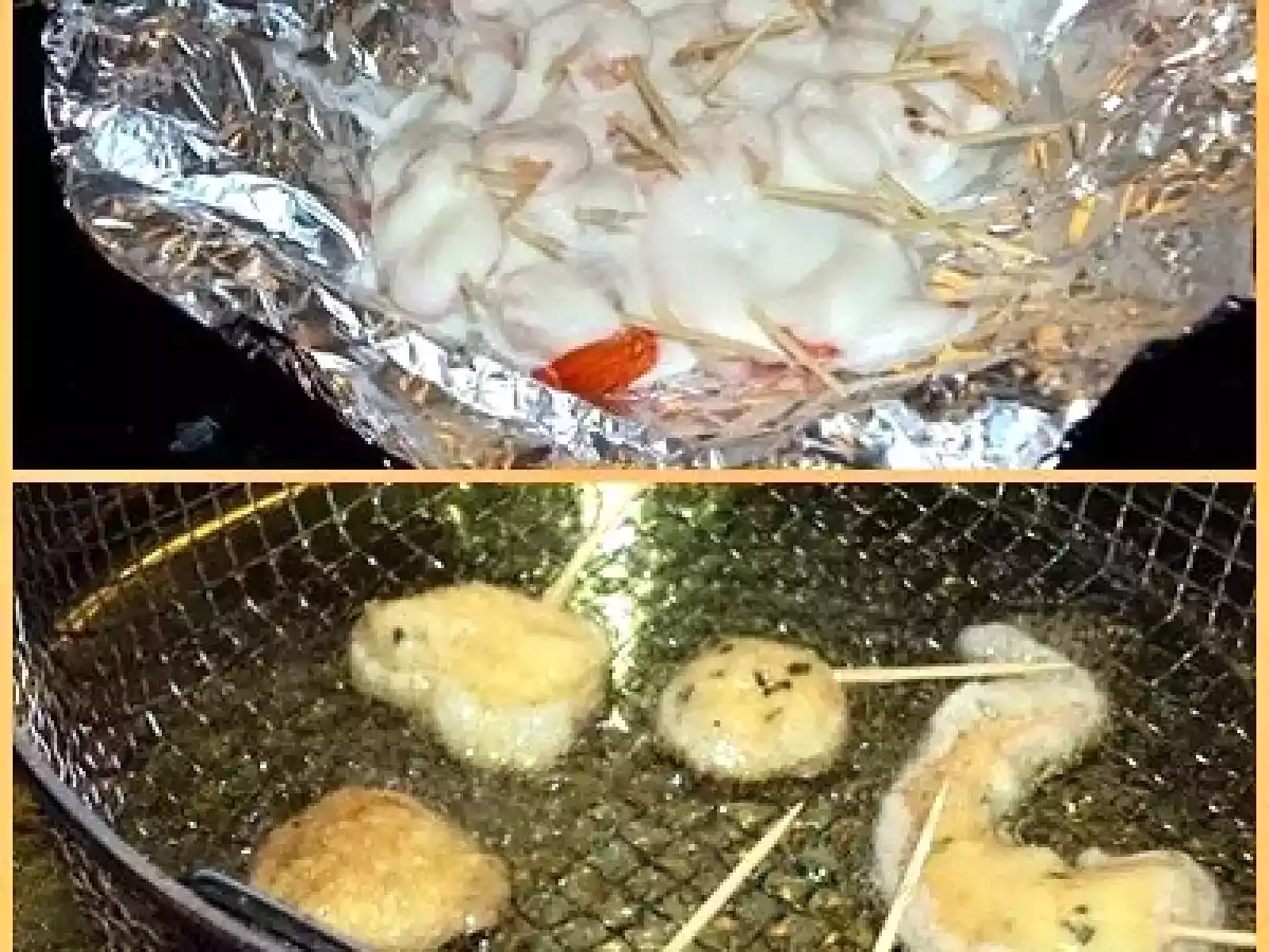 Gambas Rebozadas con Bechamel - foto 2