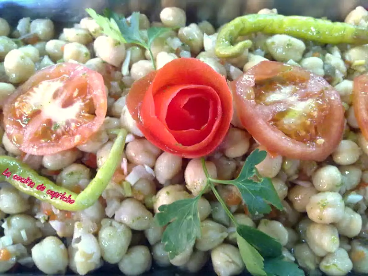Garbanzos a la vinagreta