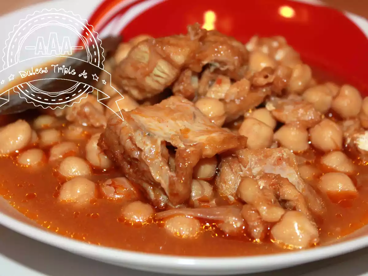 Garbanzos con Bacalao