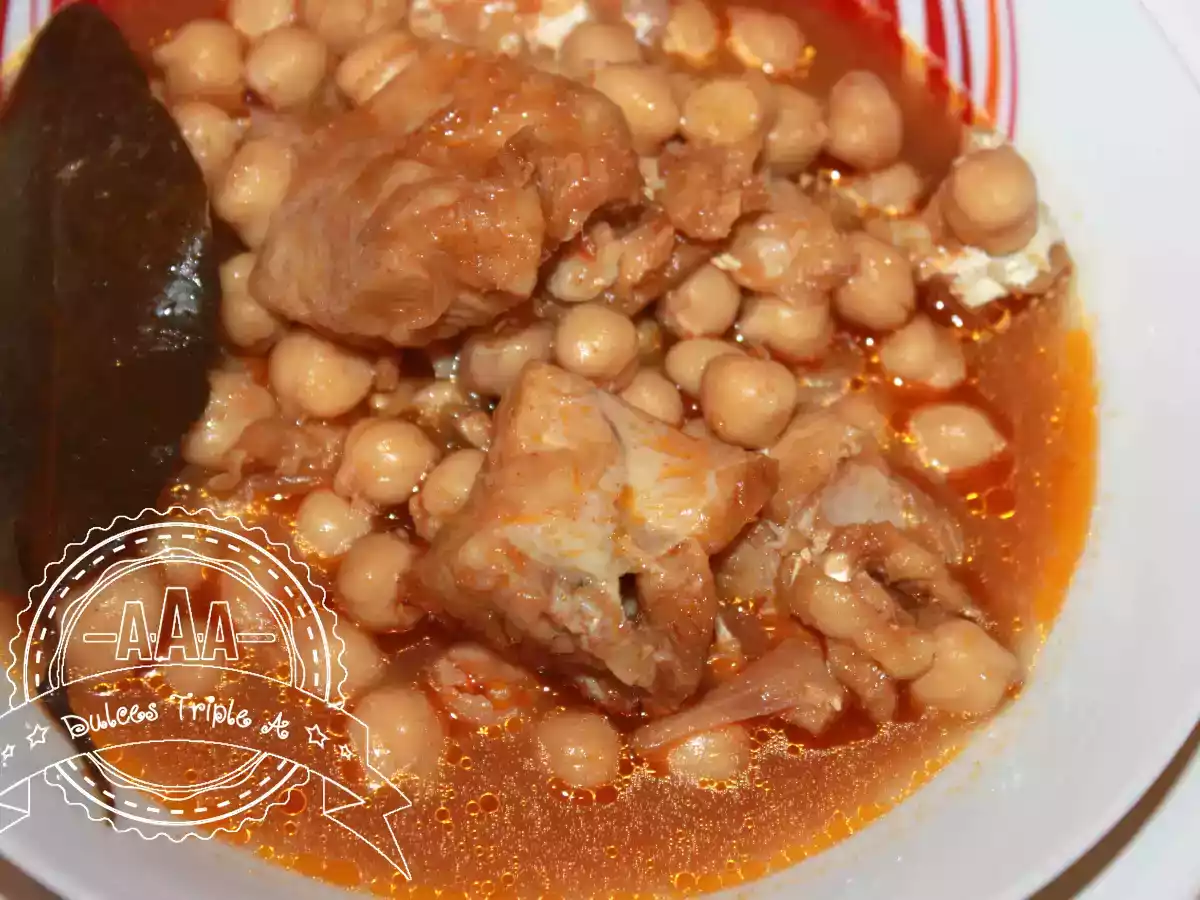 Garbanzos con Bacalao - foto 2