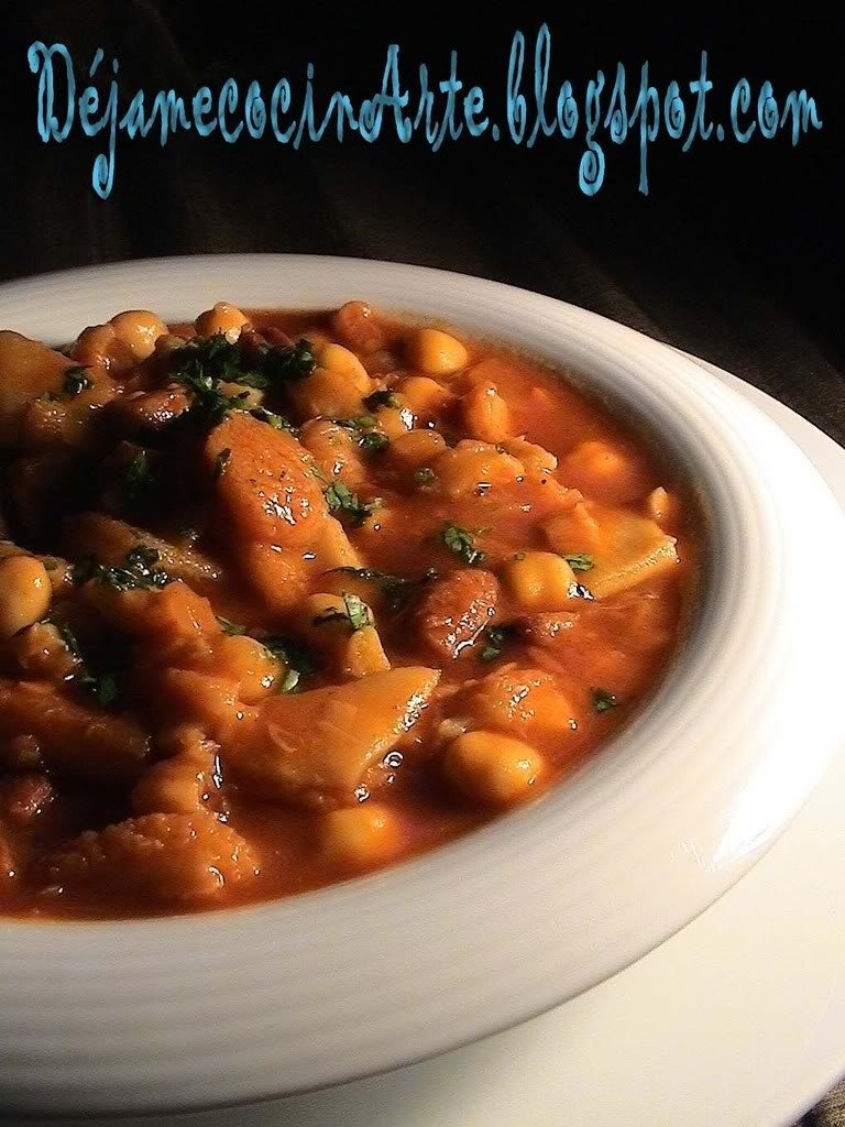 Garbanzos con callos para mamen Receta Petitchef