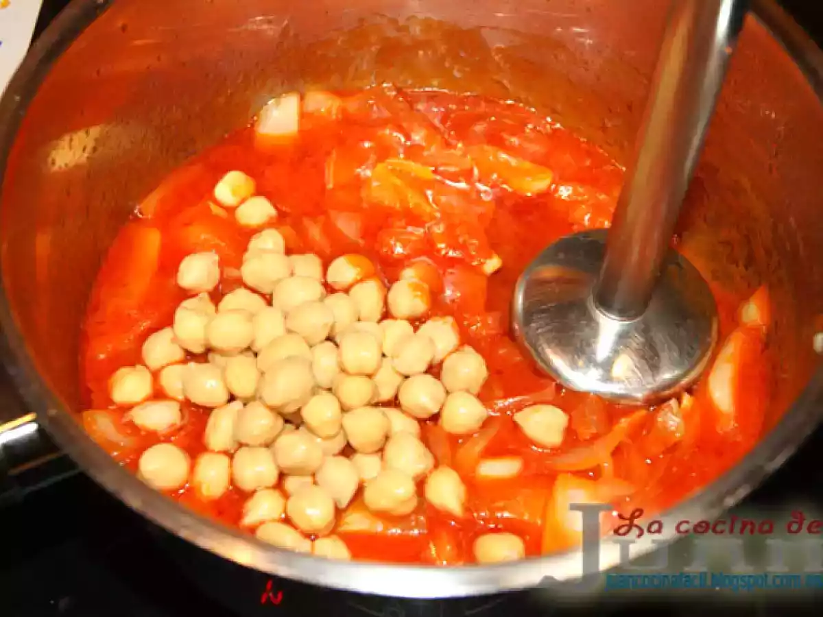 GARBANZOS CON CHORIZO - foto 4