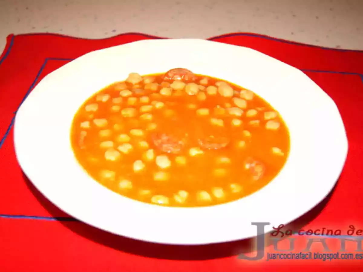 GARBANZOS CON CHORIZO - foto 5