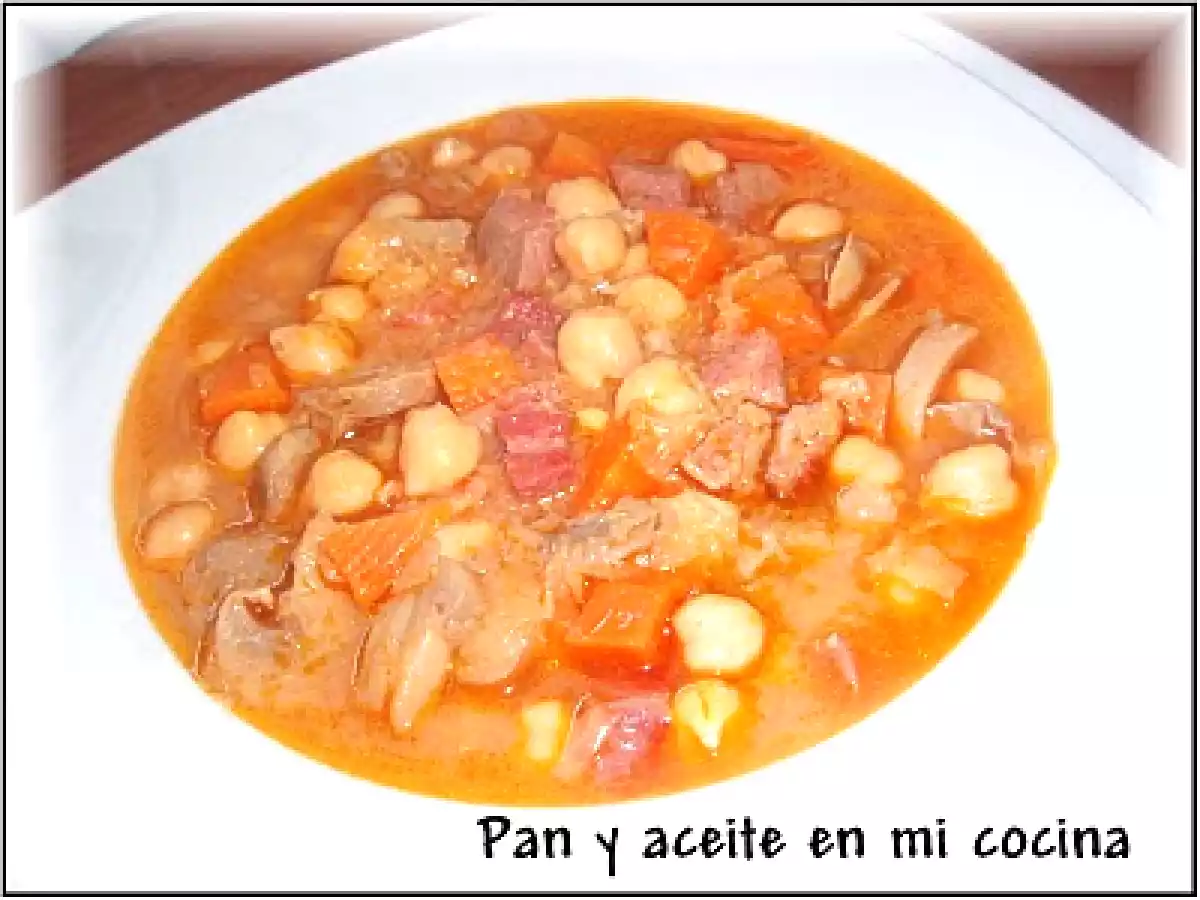 GARBANZOS CON JAMÓN EXPRESS (SUPERCHEF)