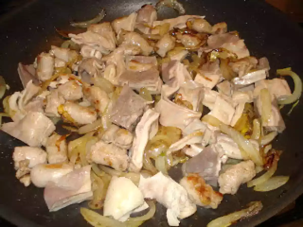 Garbanzos con ventre ( vientre) de cerdo - foto 6