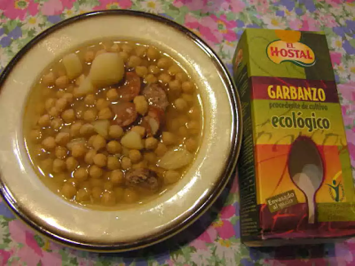 GARBANZOS ECOLOGICOS EL HOSTAL EN OLLA A PRESION