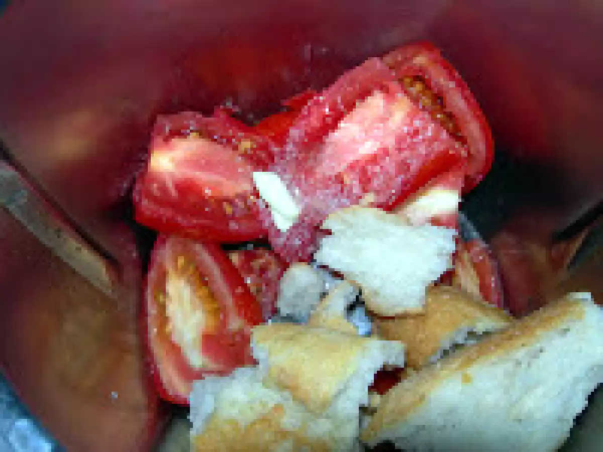 Garbanzos fríos con salmorejo. Paso a paso - foto 4