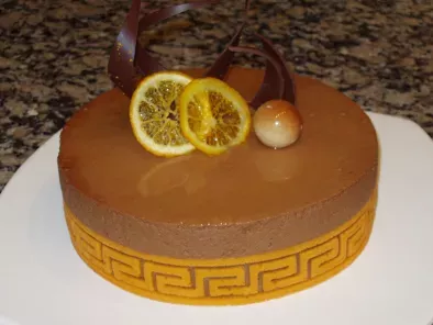 Gâteau orange-Earl Grey