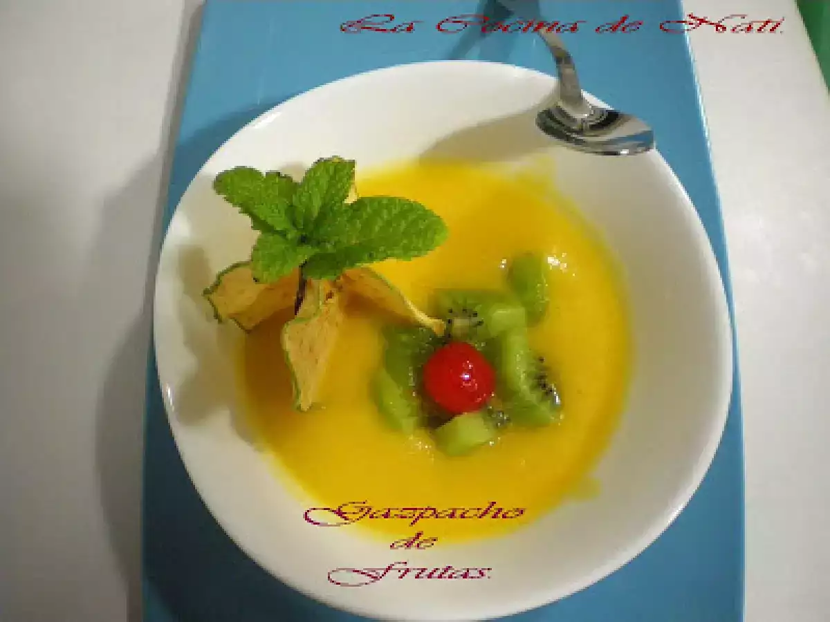 GAZPACHO DE FRUTAS