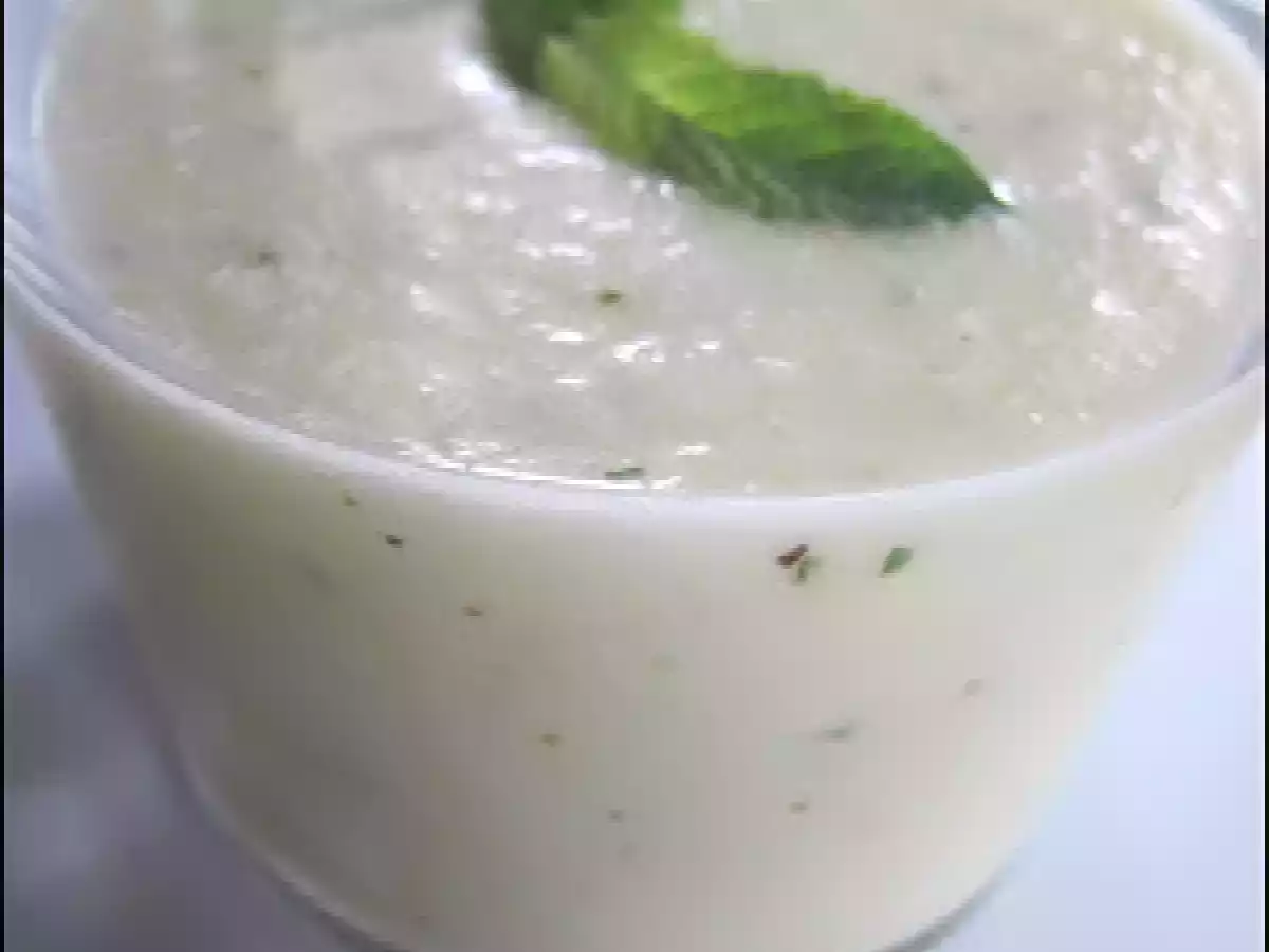 GAZPACHO DE MELON A LA HIERBABUENA