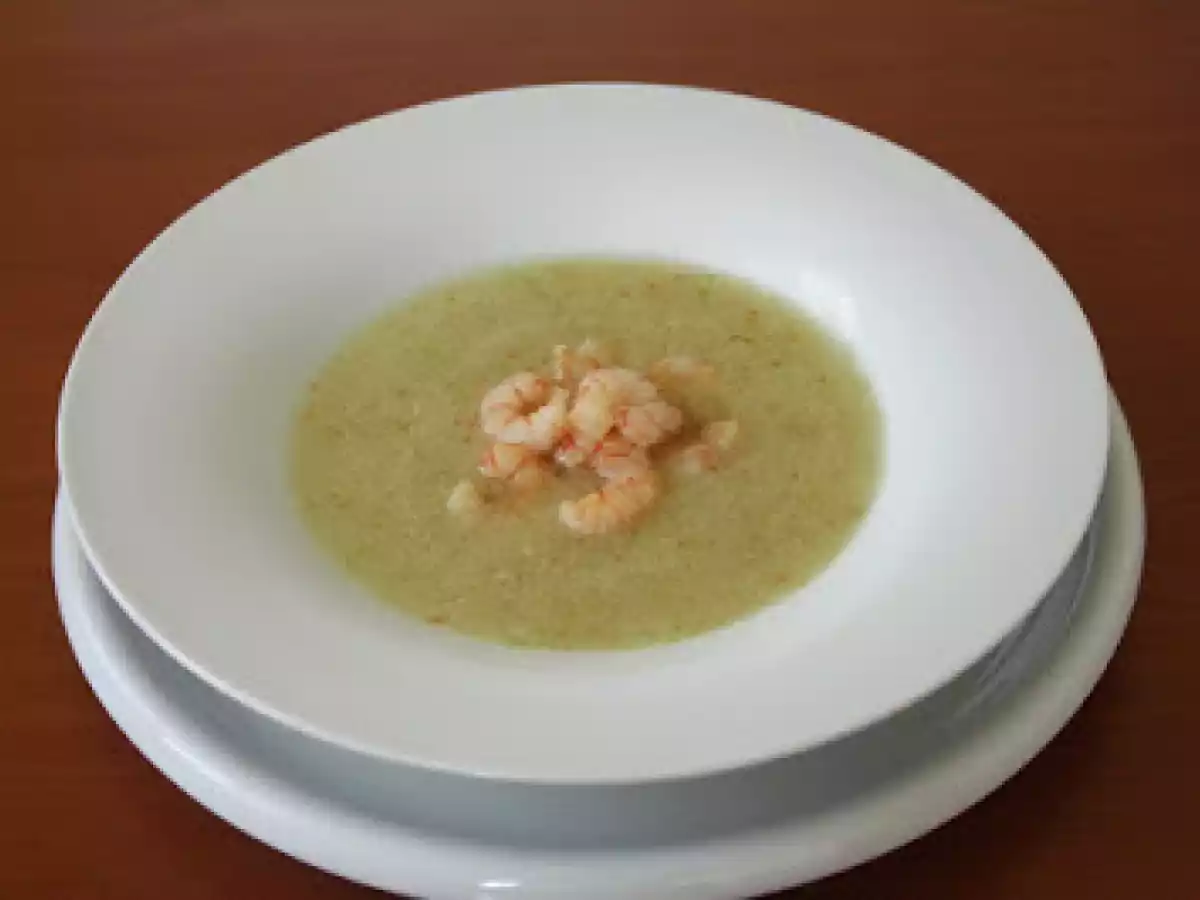 GAZPACHO DE MELÓN CON GAMBAS - foto 3