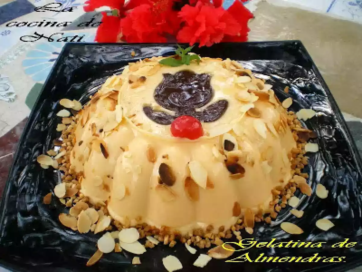 GELATINA DE ALMENDRAS.