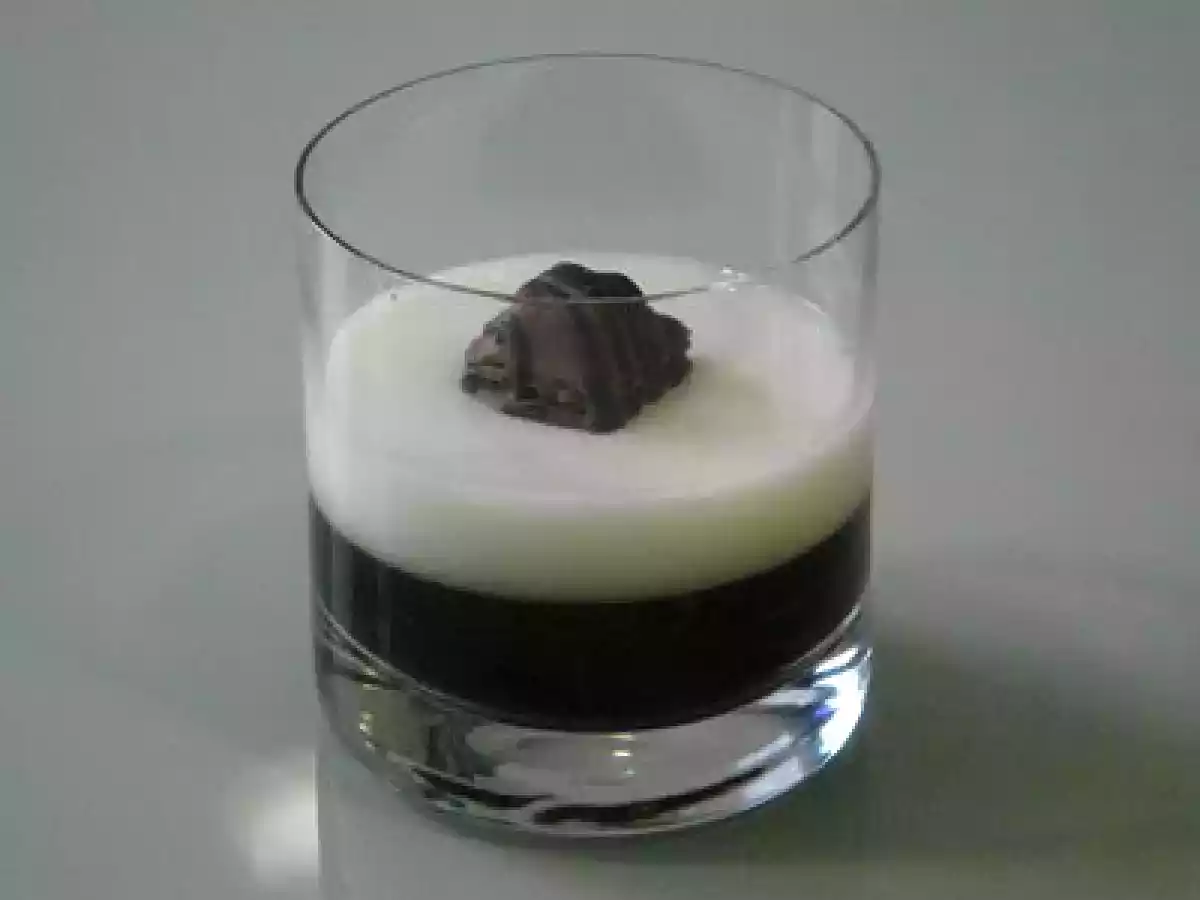 Gelatina de café y leche