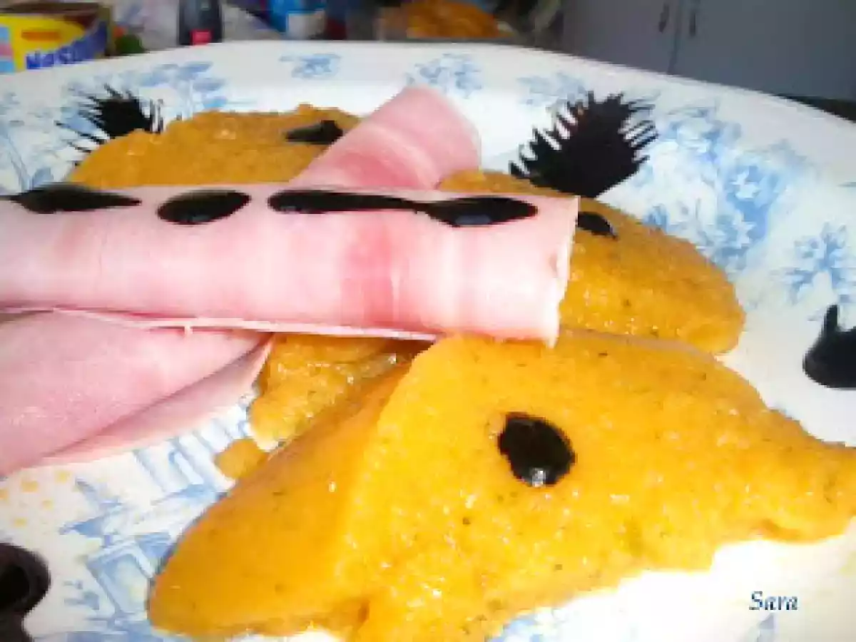 Gelatina de calabacín a la naranja