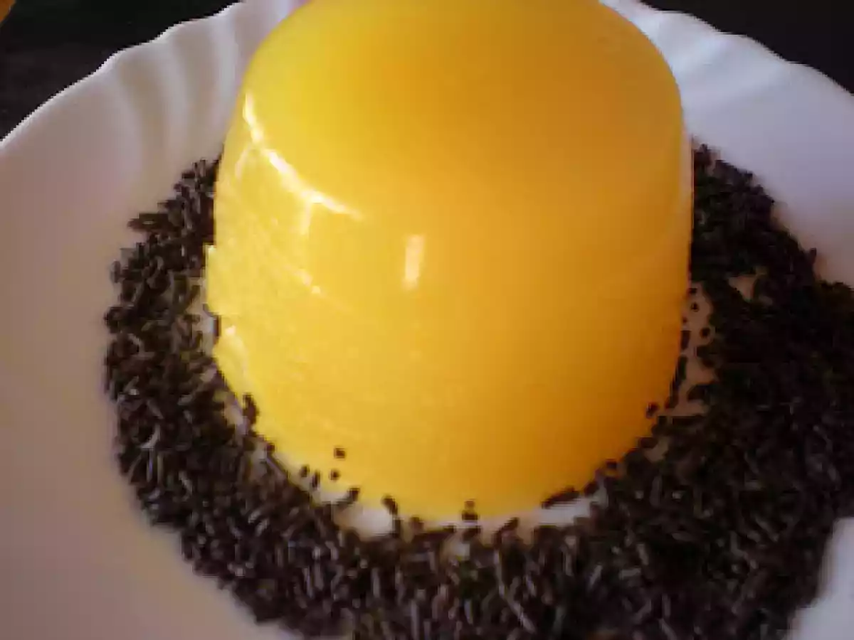 Gelatina de limón con manzanas - foto 2