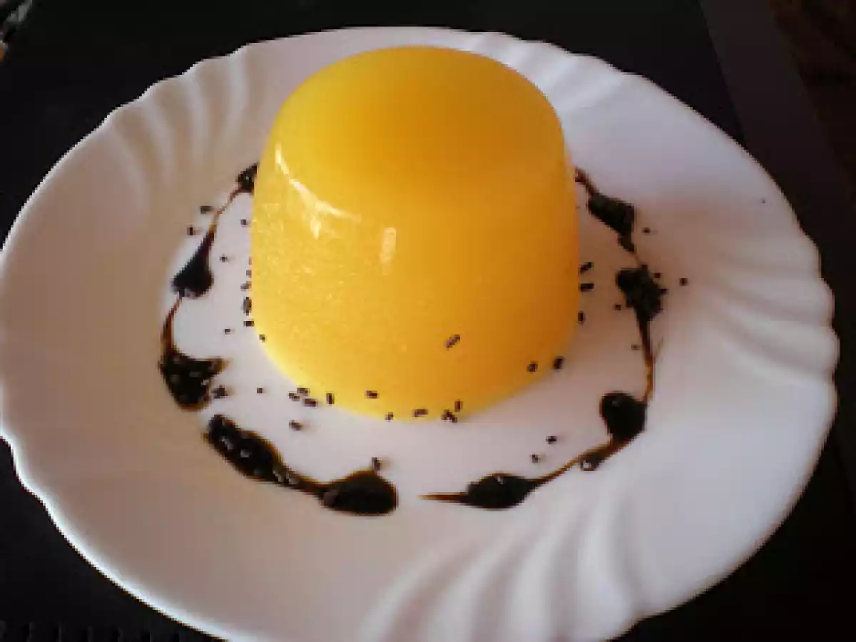 Gelatina de limón con manzanas - foto 8