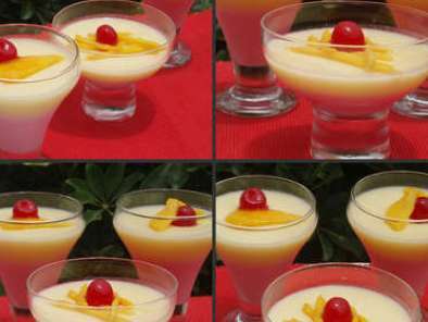Gelatina de yogur y macedonia de frutas - foto 3