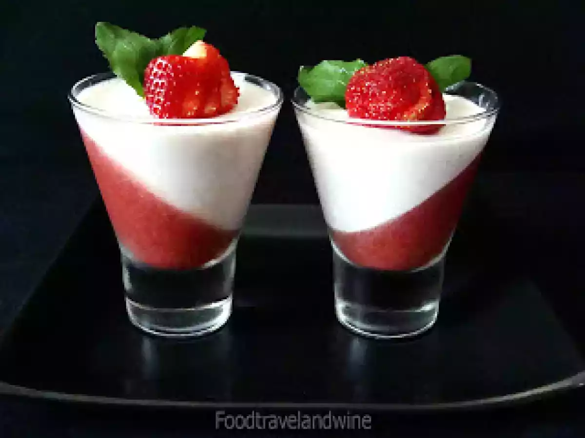 Gelatina y Mousse de Frutillas....una rica combinacion.... - foto 5