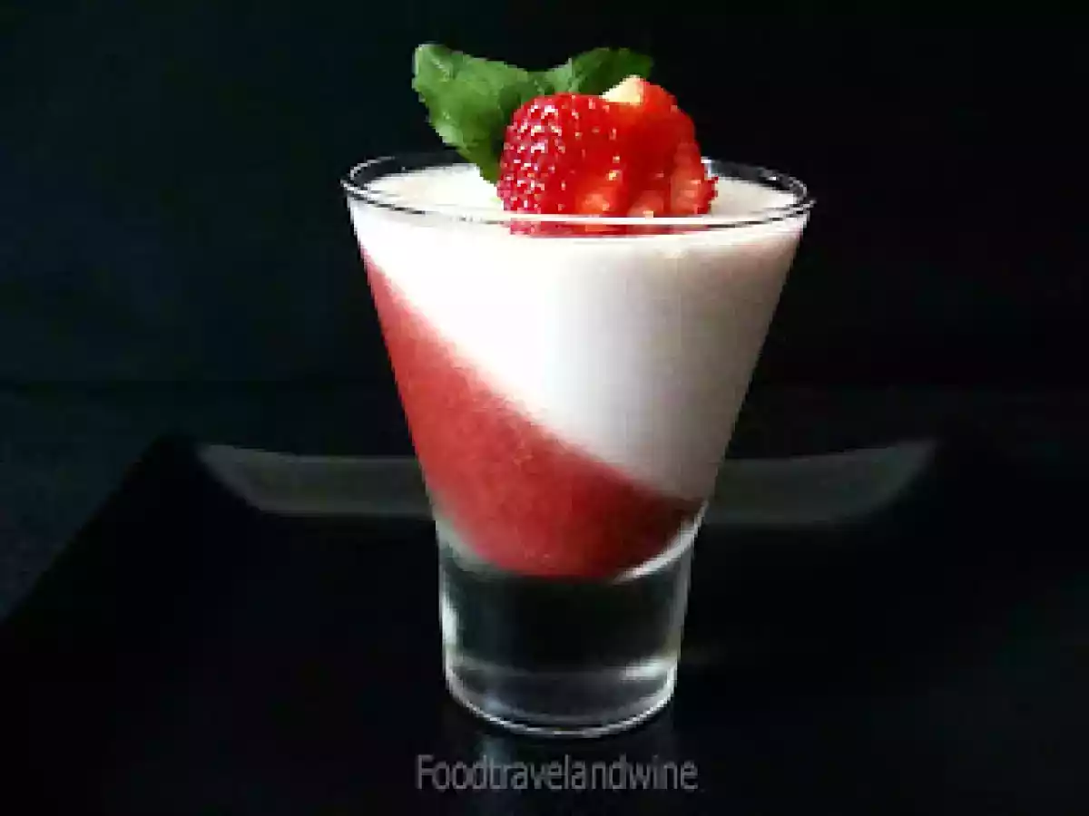 Gelatina y Mousse de Frutillas....una rica combinacion.... - foto 6