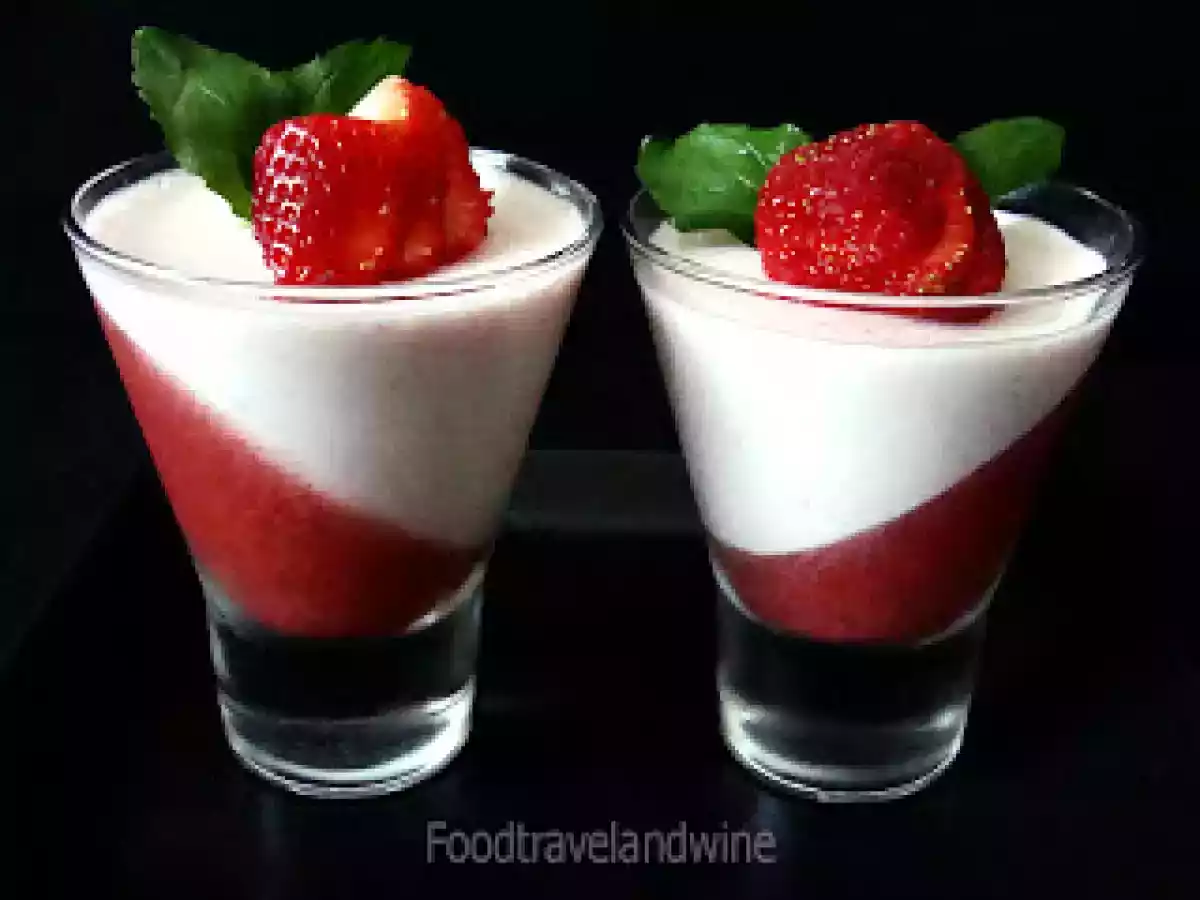 Gelatina y Mousse de Frutillas....una rica combinacion.... - foto 7