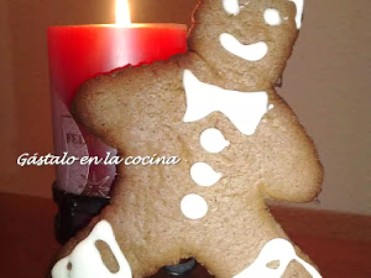 GINGERBREAD MAN COOKIES (galletas de jengibre) - foto 2