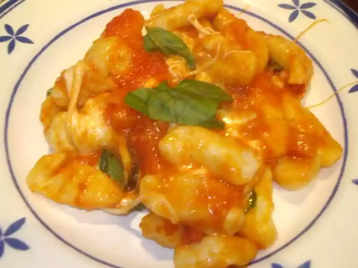 Gnocchi al forno con mozzarella (Ñoquis al horno con mozzarella) - foto 2