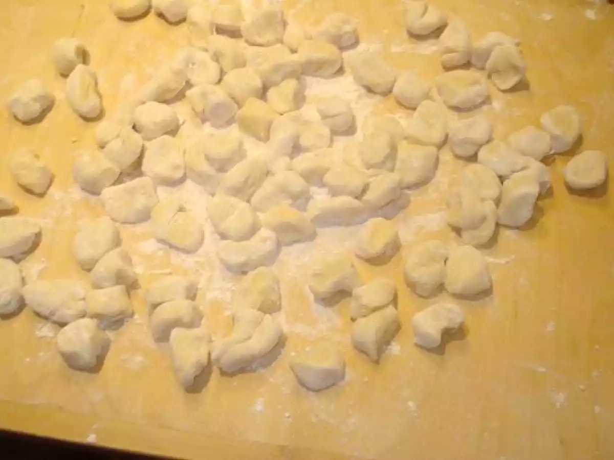 Gnocchi (ricetta base) - Ñoquis (receta base) - foto 2