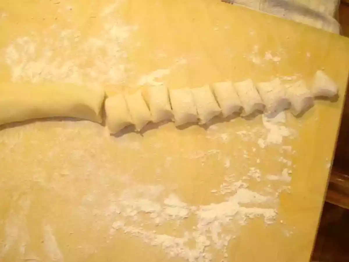 Gnocchi (ricetta base) - Ñoquis (receta base) - foto 3