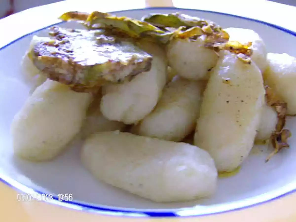 Gnocchis rellenos con gorgonzola - foto 2