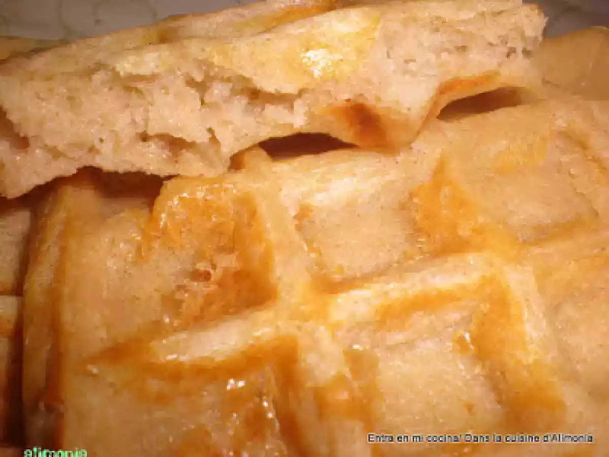 Gofres de canela / gaufres a la cannelle - foto 3