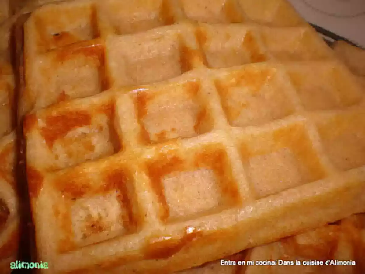 Gofres de canela / gaufres a la cannelle - foto 4