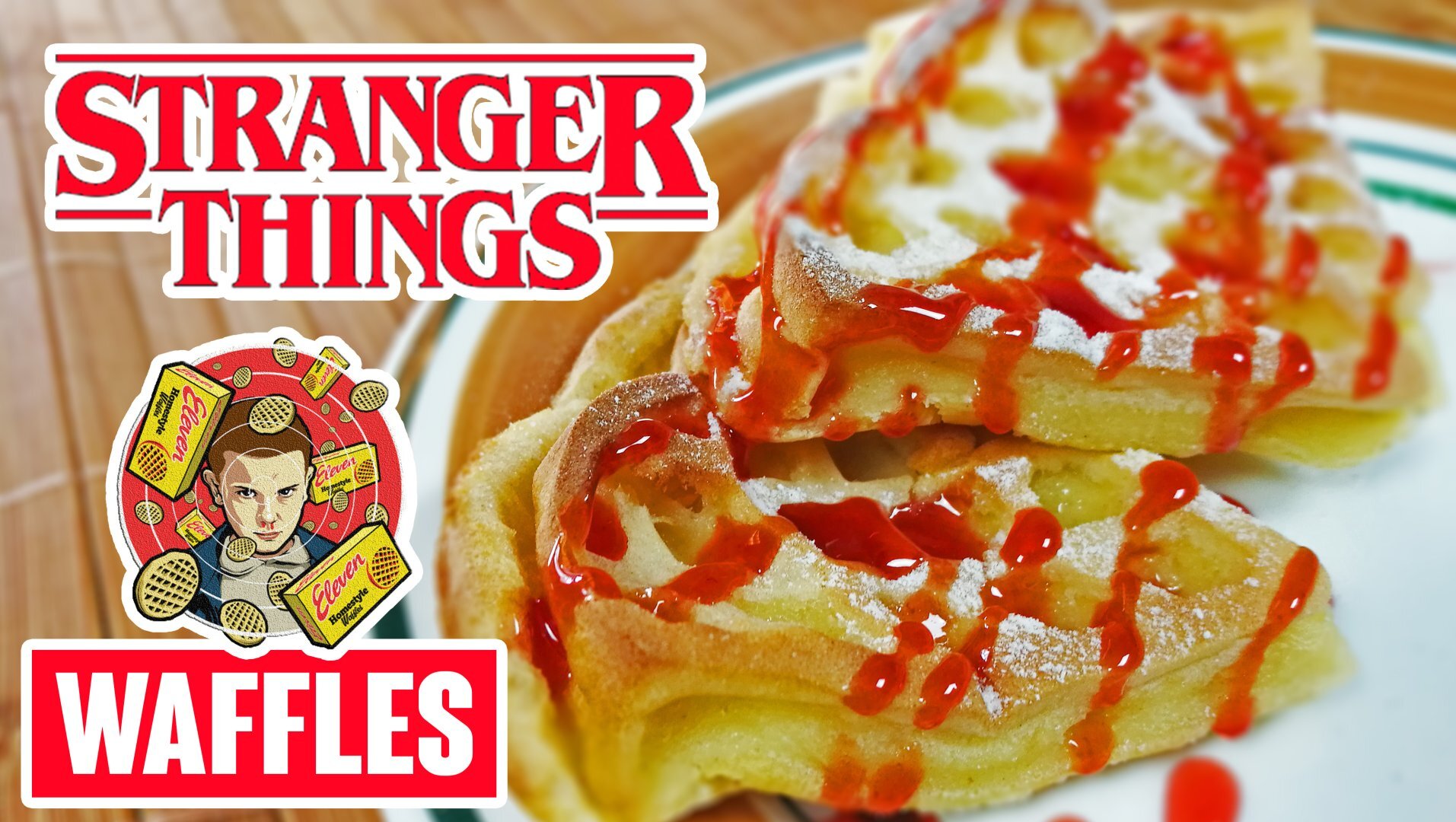 Gofres sin gofreras inspirado en stranger things, Receta Petitchef