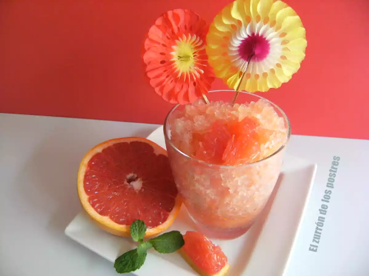 Granizada de Pomelo Rojo